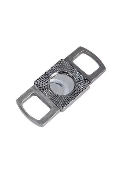 Gunmetal Metal İşlemeli Puro Makası Kesici