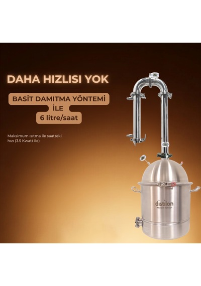 Distilon Nehir Serisi İmbik-26 Lt