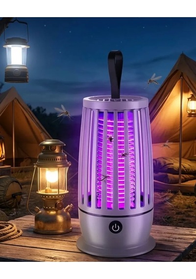 Uv Mor Işık Elektrikli Sivrisinek Tuzak Lamba Sessiz Çalışma Gece Aydınlatmalı 13068780