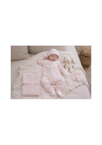 Caramell % 100 Müslin 10 Lu Hastane Çıkışı Müslin 2276 Pembe Pembe