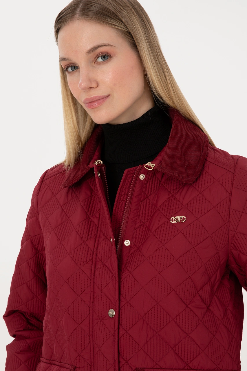 U.s. Polo Assn. Kadın Mont 50307939-vr104 Koyu Frambuaz/dark Raspberry