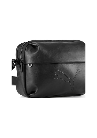 Puma Essentials Pu Crossbody Bag Omuz Çantası-en: 20 Cm, Boy: 15,5 Cm, Derinlik: 6 Cm 09231201 Siyah Siyah