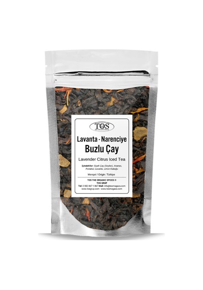 Tos The Organic Spices Lavanta Narenciye Buzlu Çay 100 G
