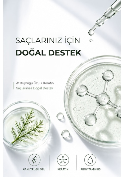 Agarta Doğal Şampuan At Kuyruğu Özlü-tuzsuz 400 ML