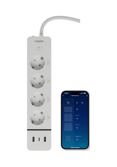 Xenon Smart Akıllı Turbo Fanlı Isıtıcı İç Mekan Wi-fi Isıtma Cihazı Ultra Sessiz Ptc Seramik Space Heater Ve Çoklu Priz Seti