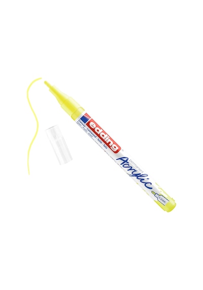 Edding 5300 Akrilik Marker Kalem 1-2 Mm 065 Fosforlu Sarı