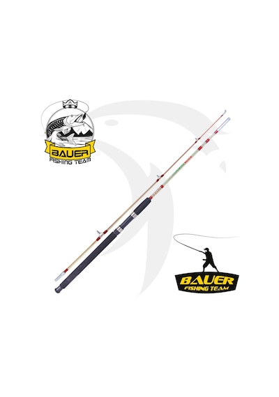 Bauer Crystal İki Parça Dolgu Şeffaf Olta Kamışı 150Cm