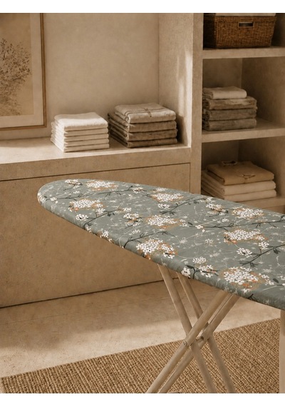 Pionny Keçeli Ütü Masası Kılıfı - 55x140 Cm - Akasya Çok Renkli