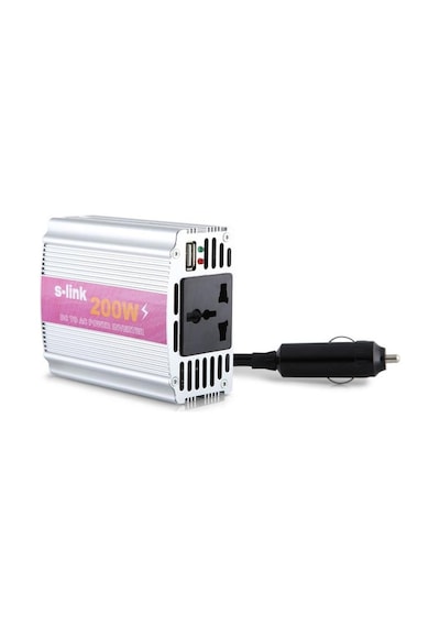 S-link Sl-200w 200w Çakmaktan Power Inverter