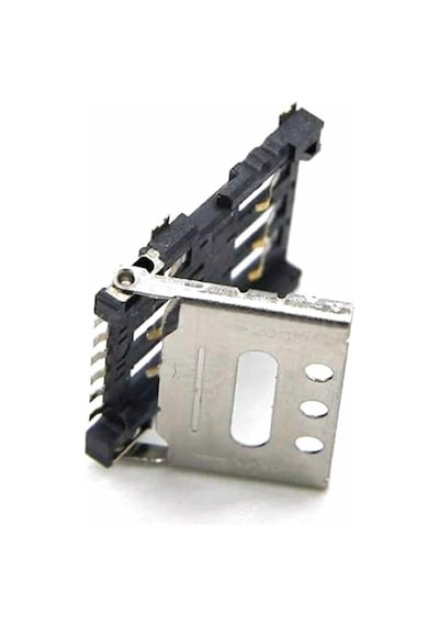 Nano Sim Kart Soket Micro 6 Pin Açılabilir Kilitli Kapak Gsm Akıllı Saat Apple Iphone Uyumlu Cep Telefonu