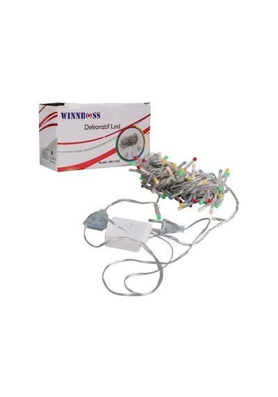 Sh Winnboss Wn-1182 Rgb Renkli 10 Metre Dekoratif Led Yılbaşı Işığı 5 Watt Ac220v Najmaddin
