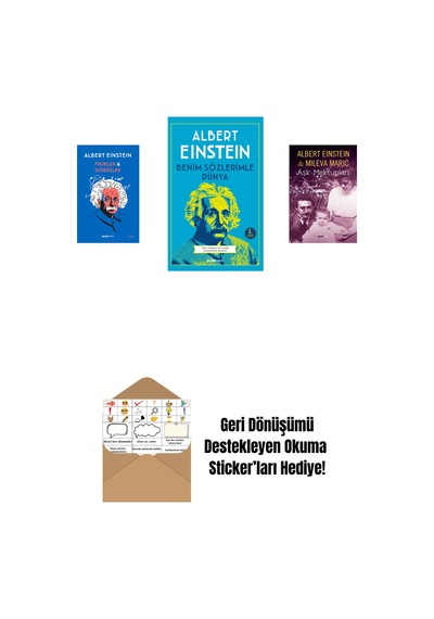 Fikirler Ve Görüşler + Benim Sözlerimle Dünya + Aşk Mektupları + Okuma Sticker'ları