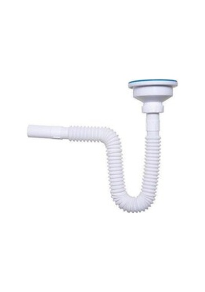 Beyazsu Çöpmak Büyük Mutfak Evye Lavabo Sifonu Paslanmaz