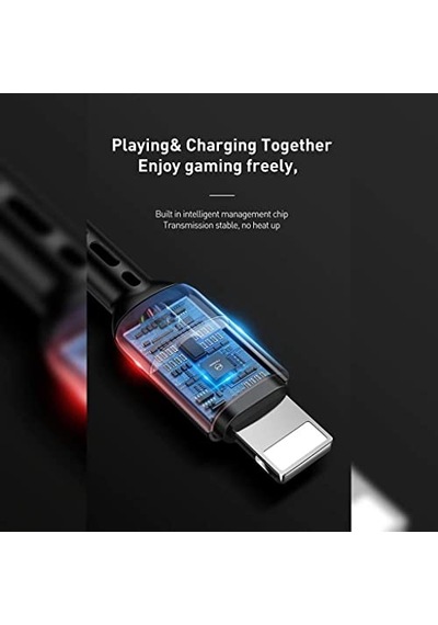 Lightning Spiral Ledli Örgü Kablo 1.8m 2a Siyah Diğer