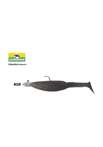 Cormoran K-Don Jumper S11 7.5 Cm Patlıcan Moru Jighead Silikon Ye