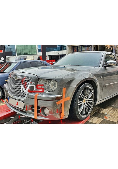 Chrysler 300c Uyumlu Ön Tampon Eki Karlık Fiberglass Boyasız