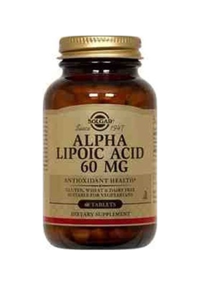 Solgar Alpha Lipoic Acid 60 Mg  60 Tablet
