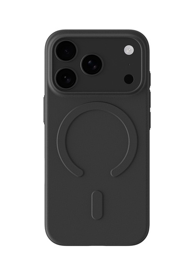 Apple iPhone 18 Pro Max Uyumlu Kılıf M-safe Şarj Özellikli Amazingthing Minimal Air Serisi Kapak Siyah