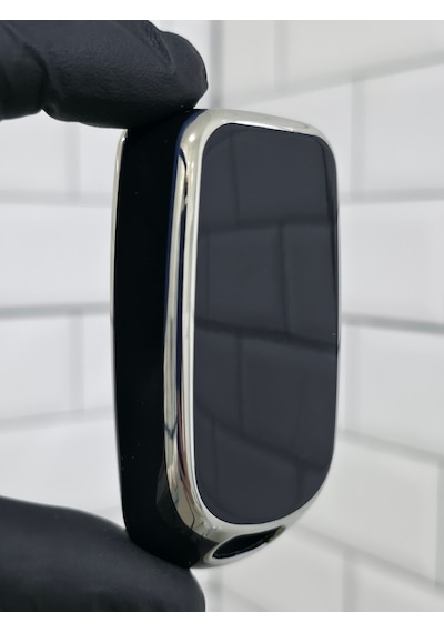 Fiat Egea Uyumlu Nano Anahtar Kılıfı Siyah Gümüş