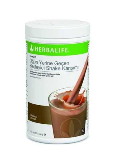Herbalife Seçimli Formül 1 Besleyici Shake Karışımı Ahududu ve Beyaz Çikolatali