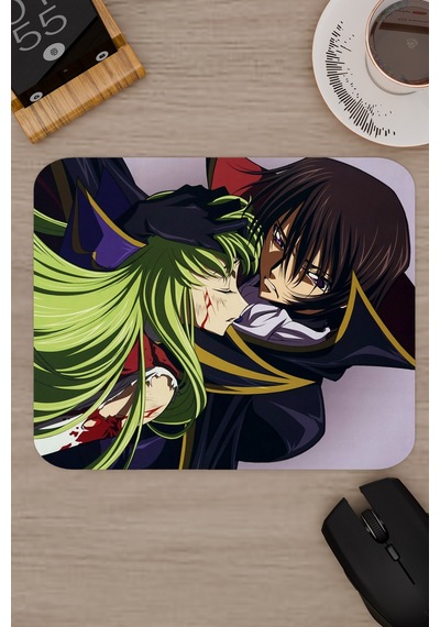 Code Geass Anime V2 - 22x18 Gaming Kauçuk Kaymaz Taban Mouse Pad Fare Altlığı