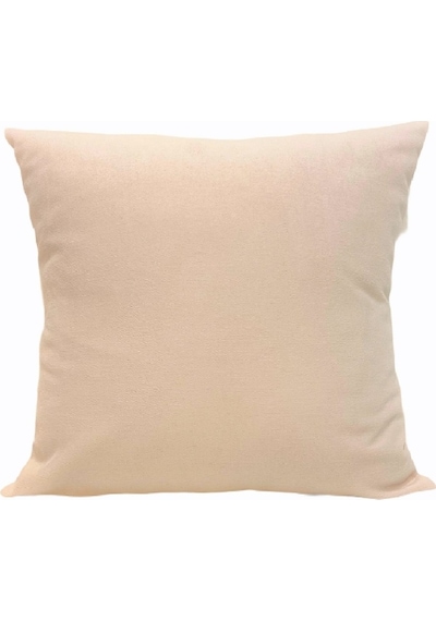Kadife Kırlent Kılıfı Bej 43 X 43