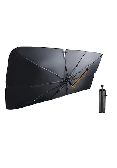 360 Derece Dönebilen Saplı Ve Yırtmaçlı Büyük Boy Araba Şemsiyesi 140x126x80 Cm
