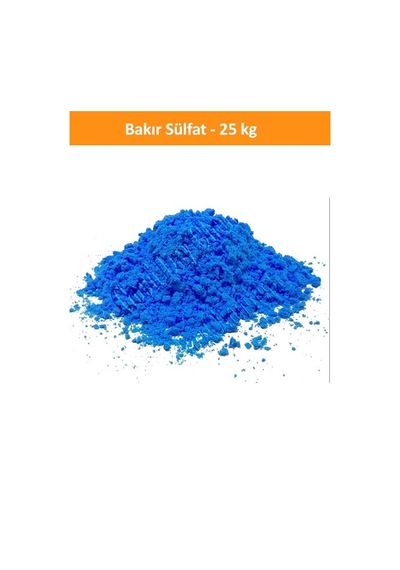 Bakır Sülfat - Göztaşı 25 Kg 333265517