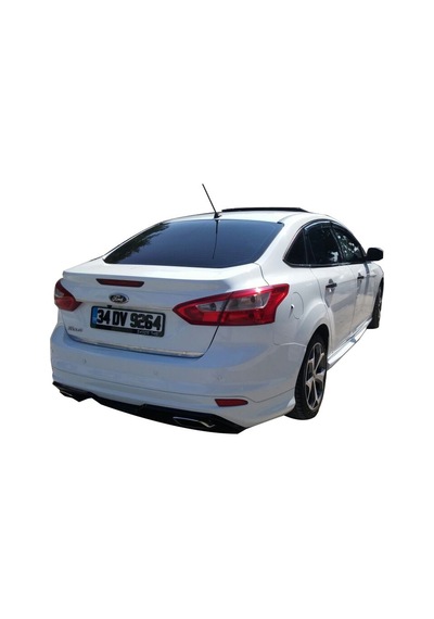Ford Focus 3 Sedan (2012-2018) Arka Tampon Eki - Difüzör (Plastik