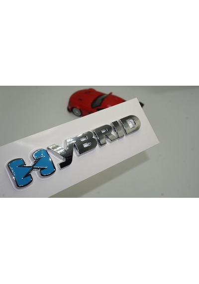 Hybrid Bagaj Krom Metal 3M 3D Yazı Logo Ürün