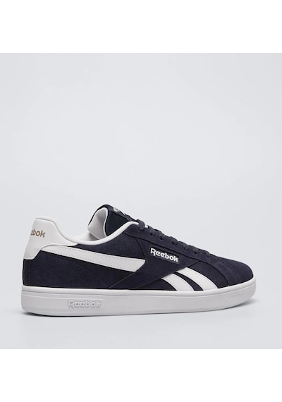 Reebok Court Retro Süet Günlük Sneaker Erkek Ayakkabı Lacivert - Beyaz