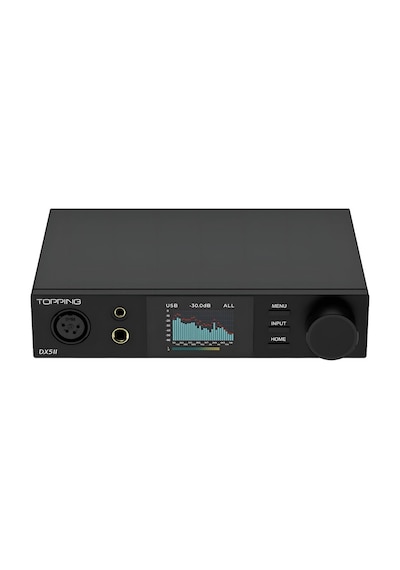 Topping Audio Dx5 Iı Dac & Kulaklık Amplifikatörü Siyah