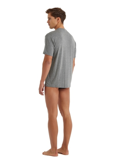Blackspade Erkek T-shirt Silver 9306 - Gri Melanj