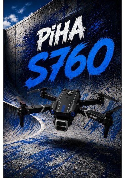 S760 Drone 2Batarya&25Dakika Uçuş 480p Kamera Taşıma Çantalı Drone