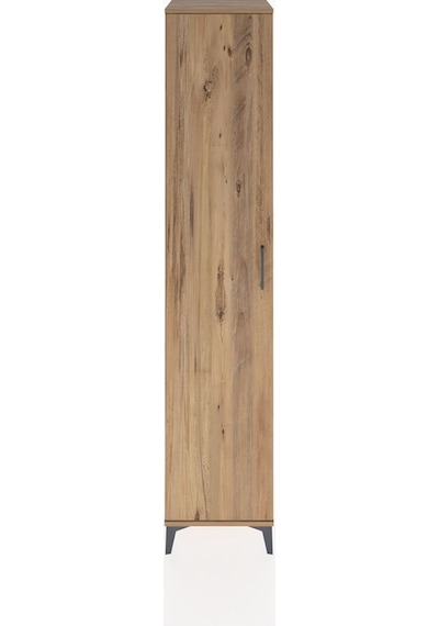 Hyperion Dolap 2 Raflı Tek Kapaklı Tek Askılı 44x44x221 Çam-çam Çam