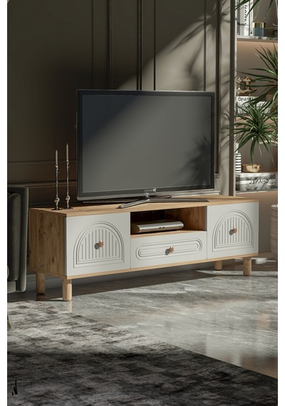 Bohem Tv Ünitesi 180 Cm Mdf D Kapak Çizgili D Kapak Çizgili