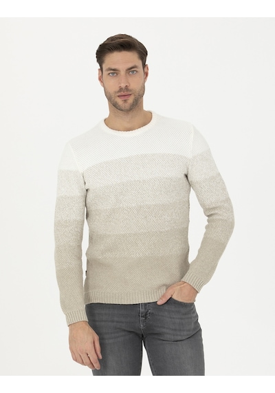 Pierre Cardin Erkek Kum Melanj Triko Kazak 50278085-vr123 Kum Melanj Pierre Cardin Erkek Kum Melanj Triko Kazak 50278085-vr123 Kum Melanj