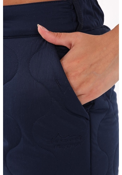 Maraton Sportswear Comfort Kadın Dönüşlü Paça Outdoor Açık Lacivert Pantolon 21442-açık Lacivert Açık Lacivert