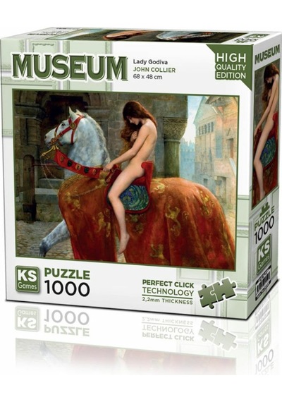 20706 Lady Godiva 1000 Parça Puzzle -ks Puzzle