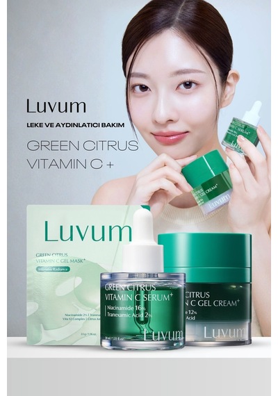 Niacinamide Tranexamic Acid Etkili Leke Ve Aydınlatıcı Bakım Green Citrus Vitamin C Serum Plus