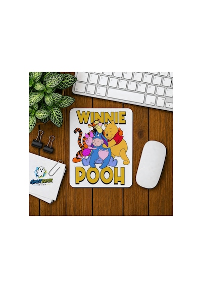 Winnie The Pooh Baskılı Oyuncu Mousepad 0351