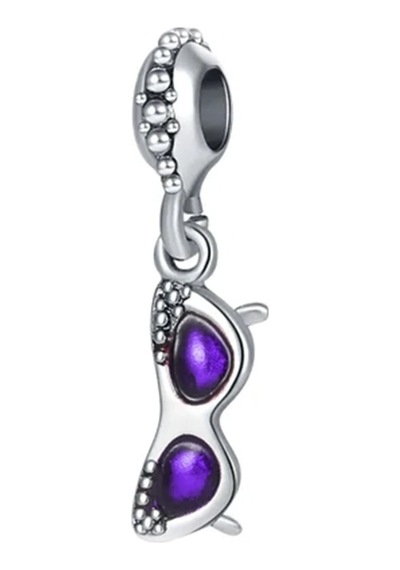 Nur Silver Gözlük Gümüş Charm Nur-bl00325