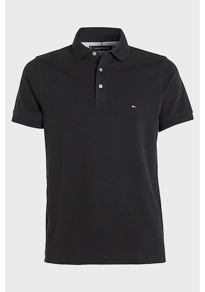 Tommy Hilfiger Erkek Polo Yaka T Shirt Mw0mw17771 Bds Siyah Siyah