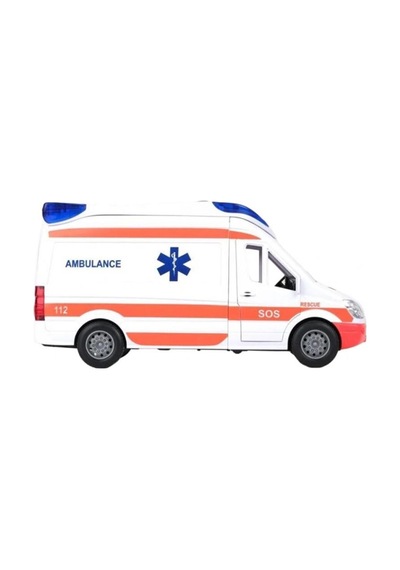 Lc-31358 Sesli Ve Işıklı Ambulans Beyaz