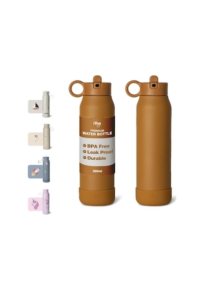3 Katmanlı Paslanmaz Çelik Termos Seti 350 Ml - Caramel 1286722 Açık Beyaz