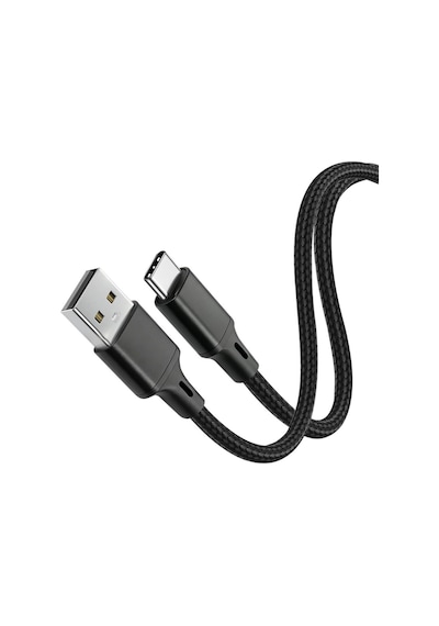 Vcom Cu252 Type-c To Usb 3m 15w 5v-3a Örgülü Şarj Kablosu Kdo