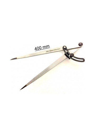 Sabit Uçlu Pergel Düz P-400