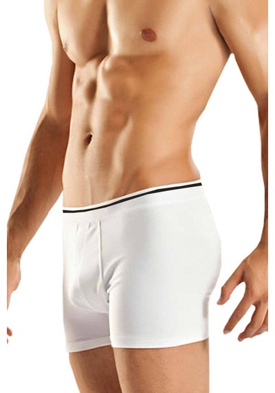 Berrak Erkek 3'lü Set Likralı Boxer- Beyaz - 81332715 Beyaz