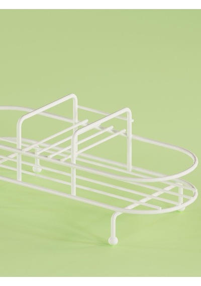 Suntel Metal Standlı Sıvı Sabunluk Sıvı Sabun Aparatları Hariç Beyaz