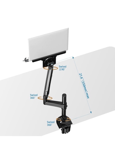North Bayou H100-fp 22"-35" Monitör Destekli & 10"-17" Laptop Stand - İki Farklı Kullanımlı, Amortisörlü, 2-9 Kg, Yükseklik Ayarlı, Kablo Kanallı, Masa Monte Monitör Kolu H100-fp North Bayou H100-fp 22"-35" Monitör Destekli & 10"-17" Laptop Stand - İki Farklı Kullanımlı, Amortisörlü, 2-9 Kg, Yükseklik Ayarlı, Kablo Kanallı, Masa Monte Monitör Kolu H100-fp